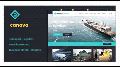 Canava - Logistics and Business HTML Template by themesflat | ThemeForest Download