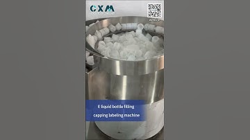 10ml vape ejuice filling line丨Automatic 10-120ml gorilla bottle filling capping labeling machine