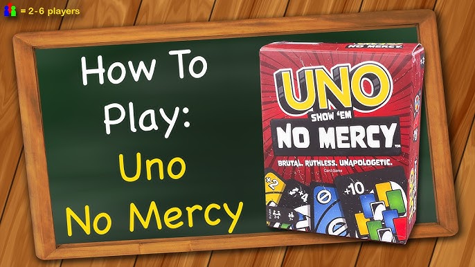 How it feels when you get hit with a Draw 10 in UNO Show 'Em No Mercy.