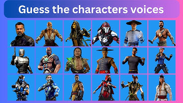 Guess the Voices of Mortal Kombat 11 Characters!
