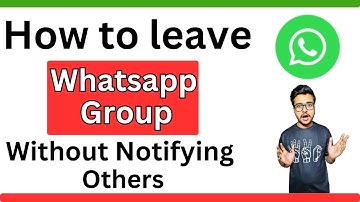 How to Leave WhatsApp Group Without Notifying Any Members in Android || 2025