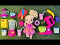 6 Minutes Unboxing Baby Alive Doll Feeding Play - Set Toys Collection | ASMR | Review Toys 