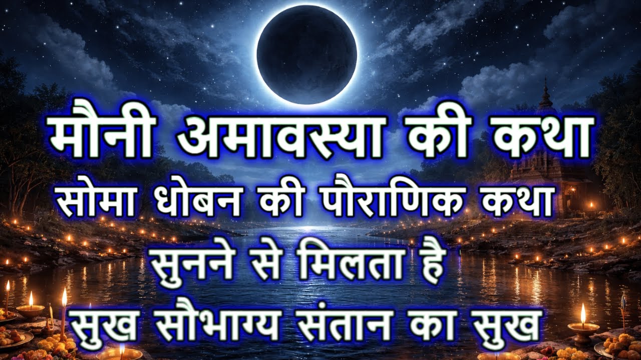 18 जनवरी मौनी अमावस्या व्रत कथा | सुनने से मिलता है सुख सौभाग्य संतान का सुख | पूजा विधि व महात्म