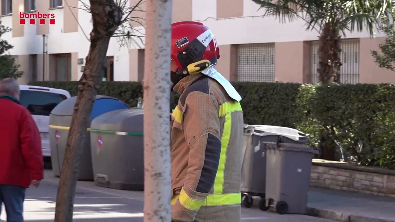 Accident de trànsit urbà a la ciutat de Vic (Osona) - 14 de gener de 2022