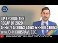 ILP168 Recap of 2020 Agency Actions, Laws & Regulations Final