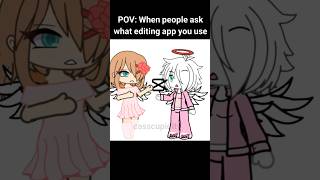 what editing app do I use? | gacha old trend