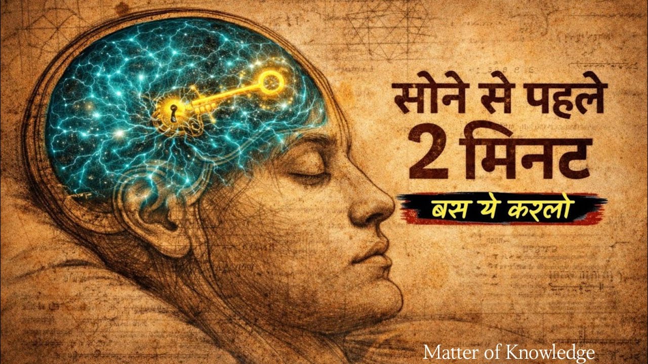 सोने से पहले 2 मिनट, बस ये करलो|| Matter of Knowledge 