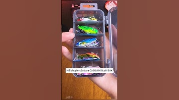 Mồi câu chuyên lure cá sắt VIB #cauca #fishing