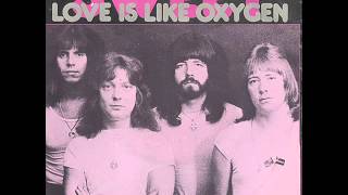 Video thumbnail of "Love is like oxygen - Sweet - Bass/drum backing track"