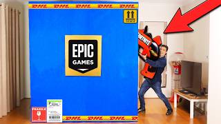 Giant Fortnite Mystery Box