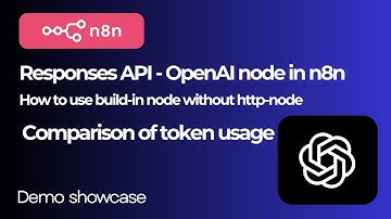 Responses API - OpenAI node in n8n. How to use build-in node without http-node
