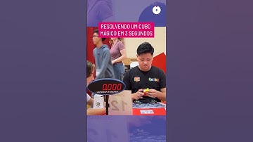 RESOLVENDO UM CUBO  MÁGICO EM 3 SEGUNDOS