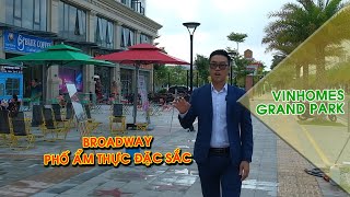 Phố ẩm thực Broadway Vinhomes Grand Park tăng tốc tiến độ | Đỗ Hoàng Sinh