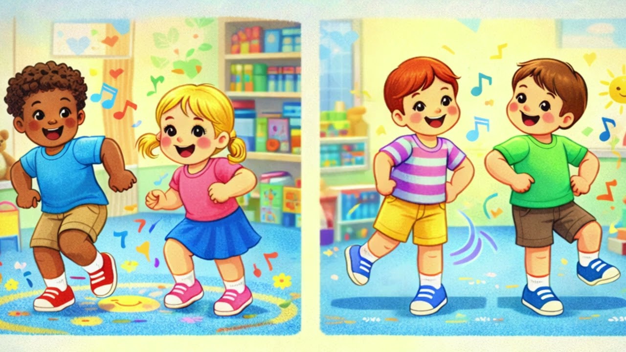 Happy Movement Song for Kids – Clap, Stomp & Jump!