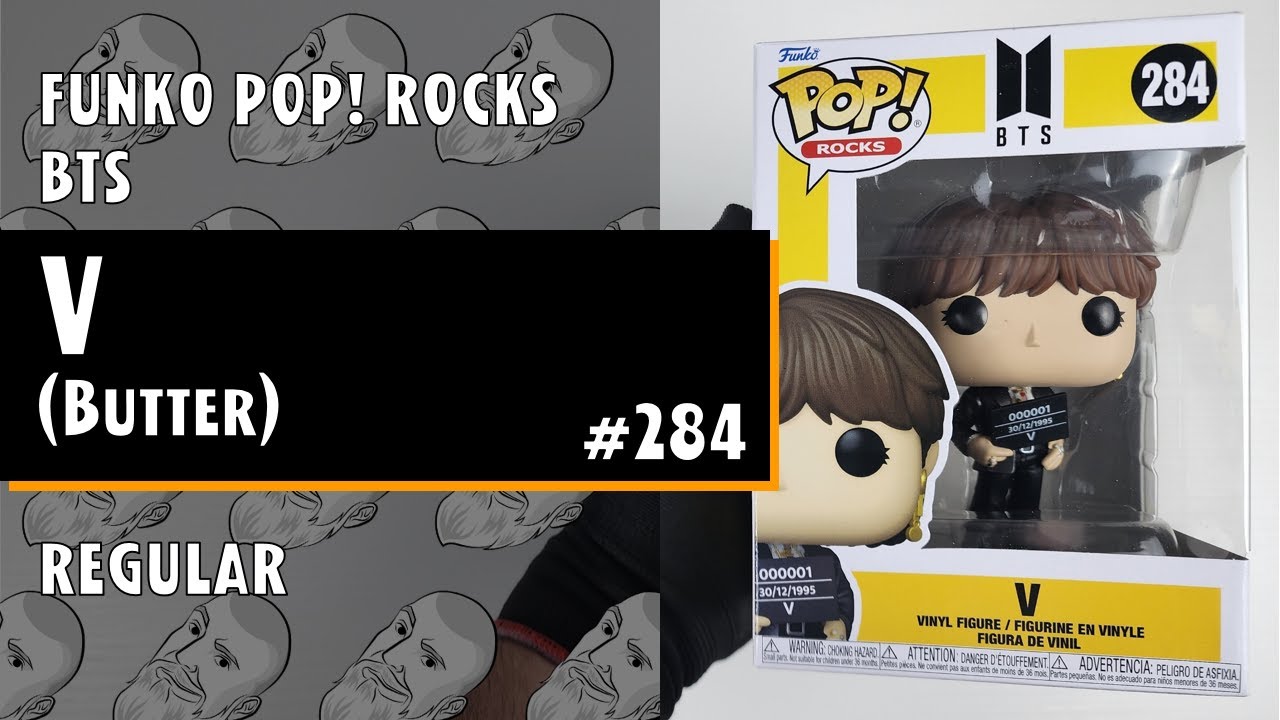 Funko Pop BTS - V (Butter) - 284 // Just One Pop Showcase 