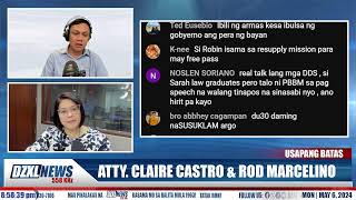 USAPANG BATAS - GENTLEMAN’S AGREEMENT HEARING, POLITICAL CIRCUS LANG?  05/06/2024 - 08:00PM-09:00PM