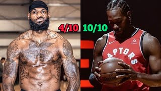 RATING THE NBA'S BEST PHYSIQUES