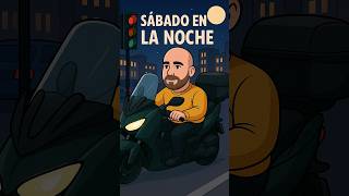 “Luces rojas, sirenas… y yo justo llegando 🚨”