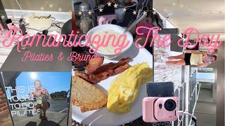 ROMANTICIZING THE DAY | PILATES | BRUNCH | COFFEE | VLOG 6