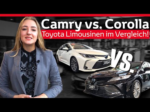 Toyota Camry oder Corolla - Der Toyota Limousinen Vergleich