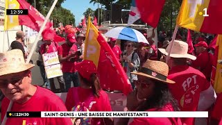 Retour sur la manifestation contre la réforme des retraites à Saint-Denis.