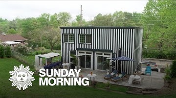 A home made from shipping containers