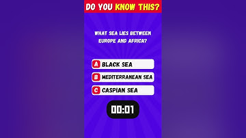 Only Geniuses Can Get 5/5! 🤯 | General Knowledge Quiz Trivia ##shorts #aquizchannel