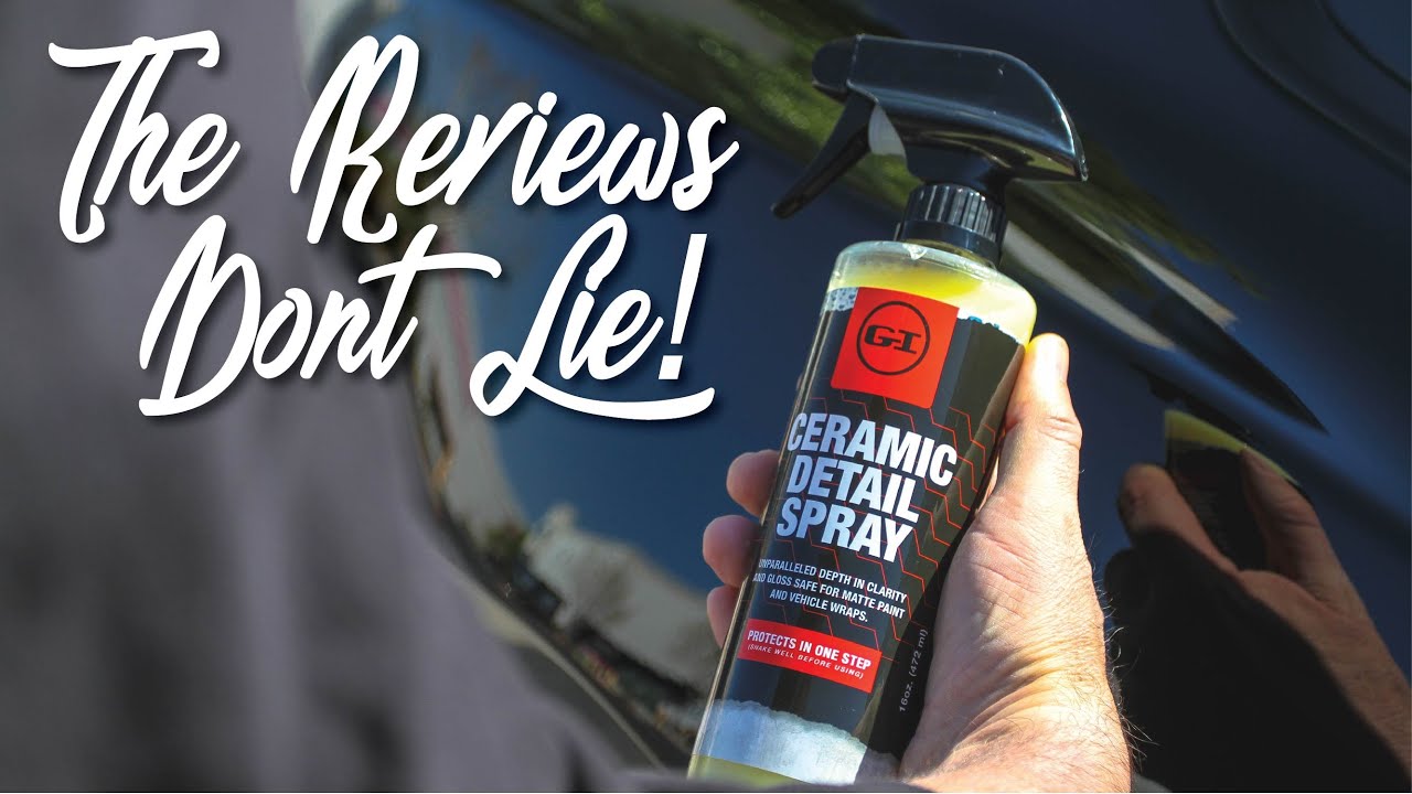 Technician's Choice TEC582 Ceramic Detail Spray!! GLOSS? Slickness? Let's  Find out? 