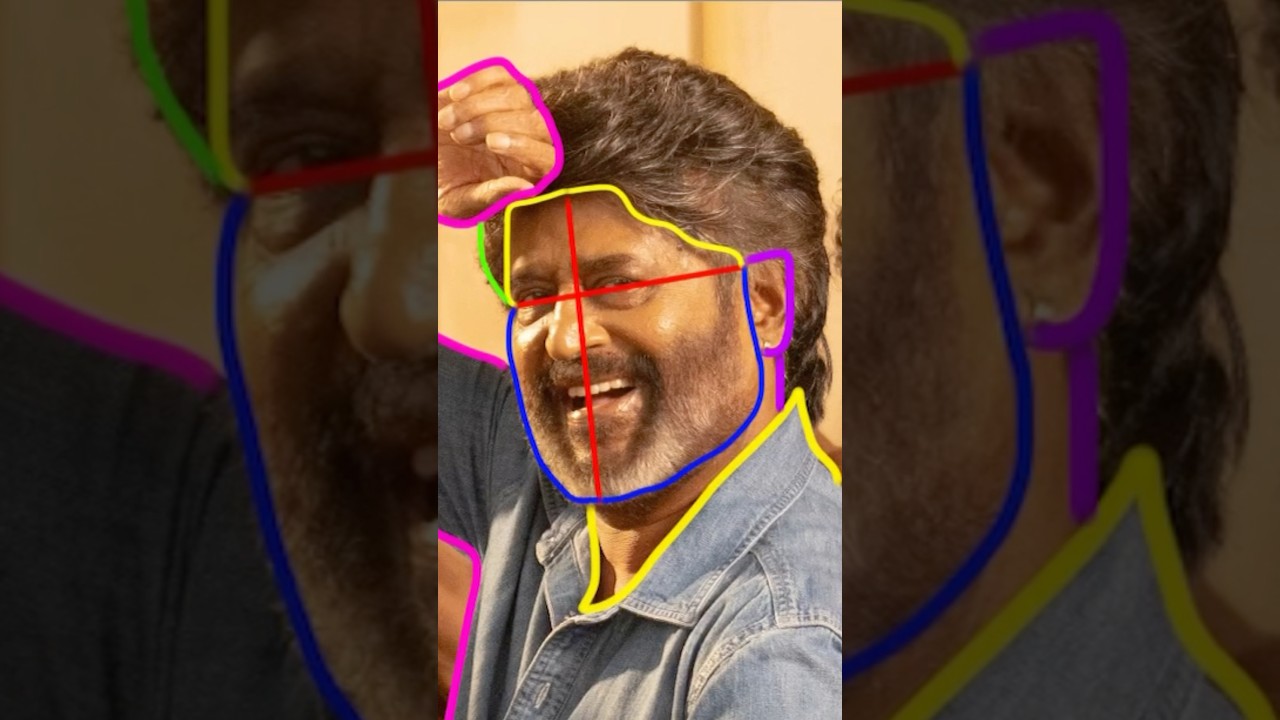 How to draw Rajinikanth from Coolie ⭐️ 