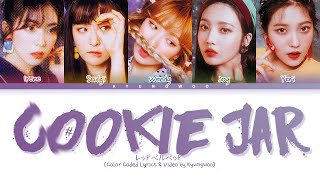 Red Velvet '#Cookie Jar' Lyrics (レッドベルベッド #Cookie Jar 日本語字幕/한국어 歌詞) (Color Coded Eng/Rom/Han/Kan)