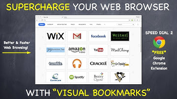 Visual Bookmarks: Better & Faster Web Browsing - Speed Dial 2 Extension