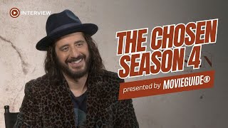 NeverBeforeSeen Interviews with the Cast of THE CHOSEN Season 4!