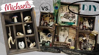 Michaels vs. DIY: Create Your Own Cabinet Of Curiosities With These Easy Tips!