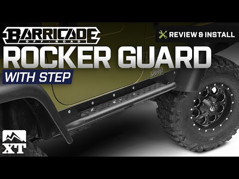 Jeep Wrangler Barricade Rocker Guard w/ Step (1997-2006 TJ) Review & Install