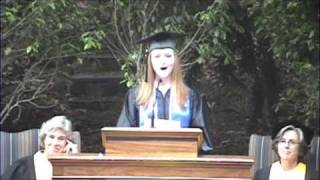 Salem College Commencement 2009 - Greetings from Student Body
