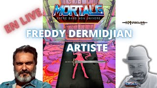 FREDDY DERMIDJIAN en LIVE Artiste et son nouvel Artbook !!!