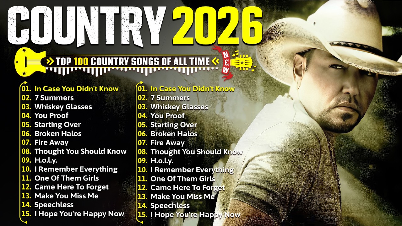 Country Playlist 2026 - Jason Aldean, Luke Combs, Blake Shelton, Chris Stapleton, Morgan Wallen