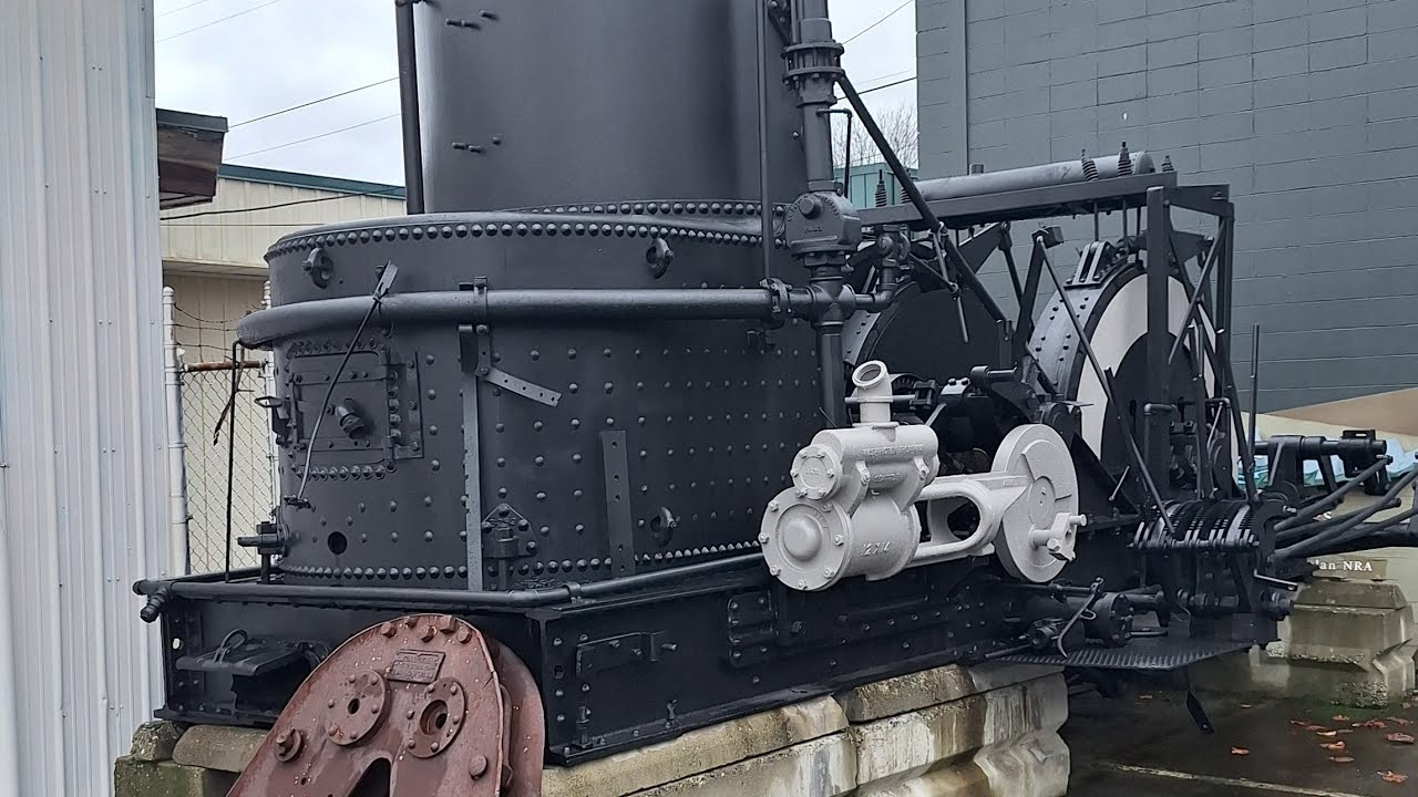 Antique steam Logging yarder equipment #goldhunter137 - YouTube