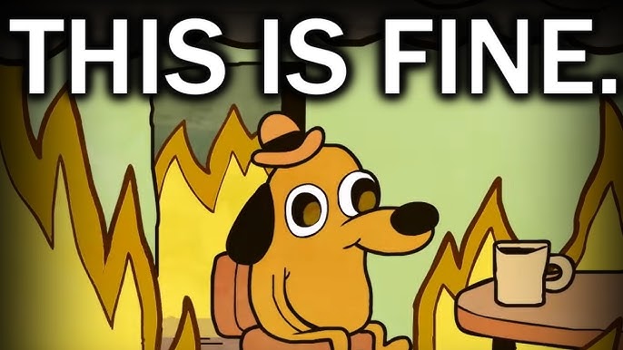 The 'this is fine' meme is now a delightfully chaotic game