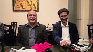 At Avari Lahore, Dinner Is Hosted By Waqar Malik.