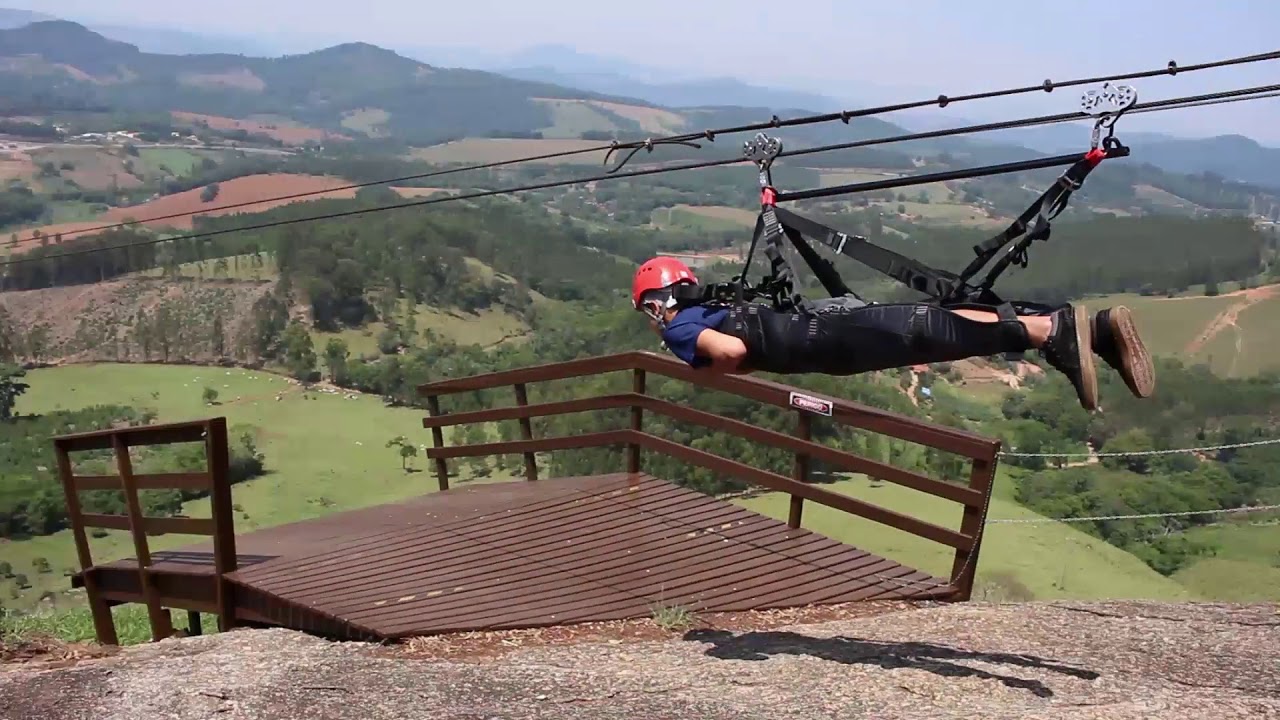 TIROLESA PEDRA BELA - YouTube