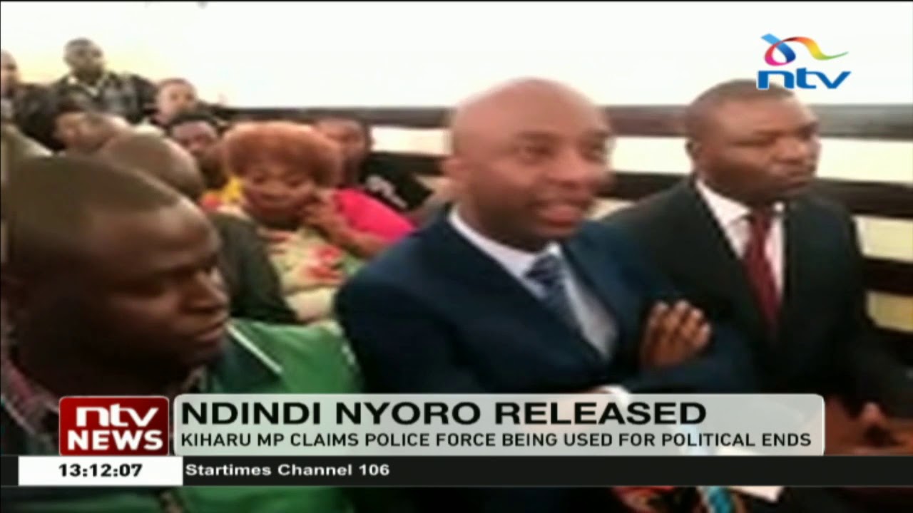 DPP fails to file charges against Kiharu MP Ndindi Nyoro