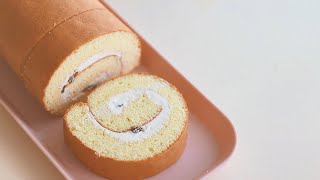 실키롤케이크/How to make the world's most sold roll cake/Silky roll cake/버터롤케이크/부드러운 롤케이크 만드는방법