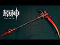 【原神】実寸大でアルレッキーノの鎌を制作。