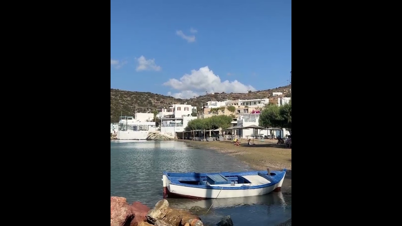 Calm day at the beach... on Sifnos Island!
