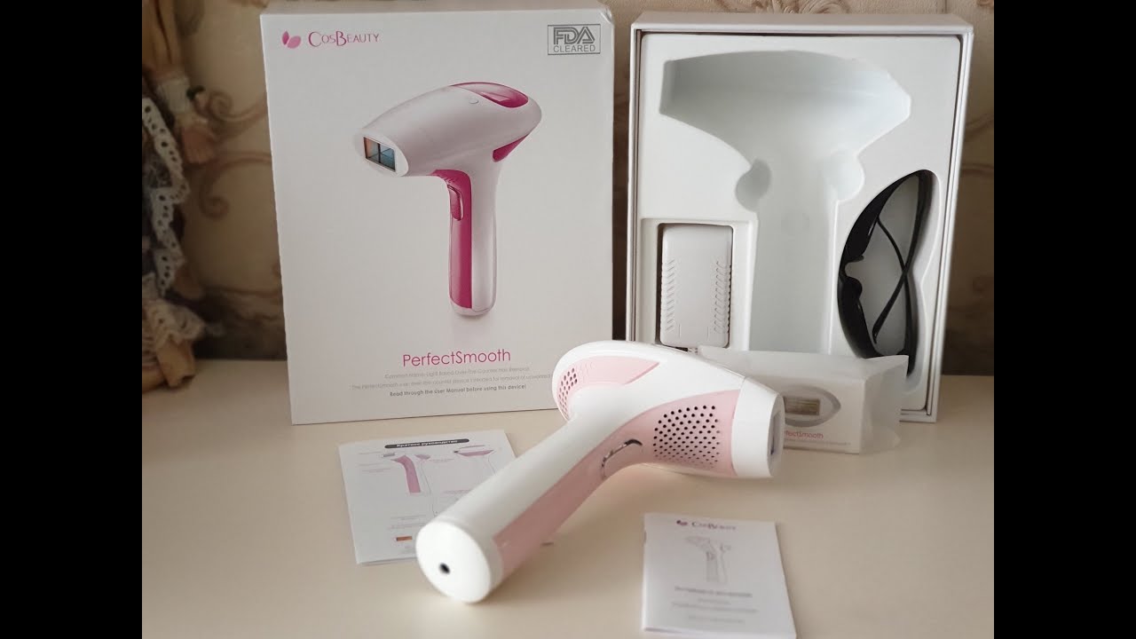 Фотоэпилятор COSBEAUTY PERFECT SMOOTH - YouTube
