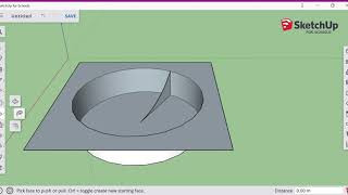 How To Make A Simple Bowl In Sketchup