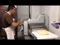 Rolling process for all-butter puff pastry