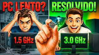 Como consertar PC Fácil: Processador lento não passa de 1.5 Ghz sendo que é de 2 9 Ghz