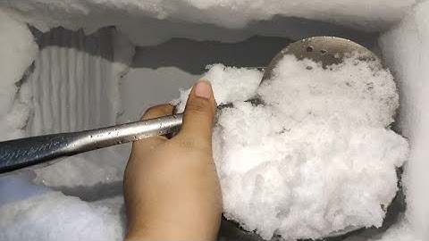 freezer frost scraping...part 3❤️😀🙏🎉👍💞💞